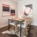 a dining room with a table and chairs